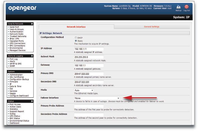 Configuring your ACM5004-G