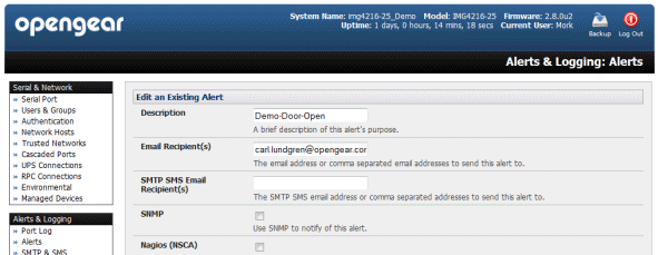 Alerts