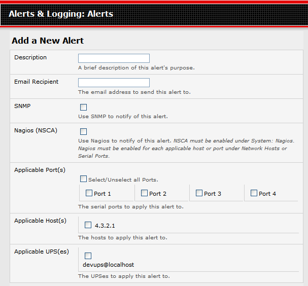 Alerts