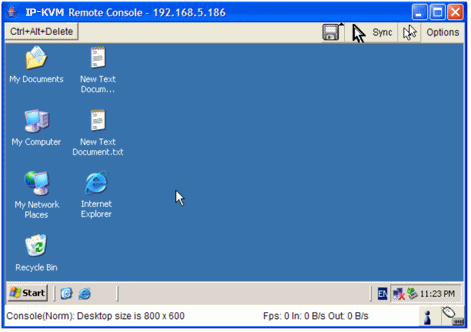 IP-KVM Remote Console