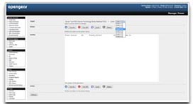 PDU and RPC Systems Management Interface from Opengear