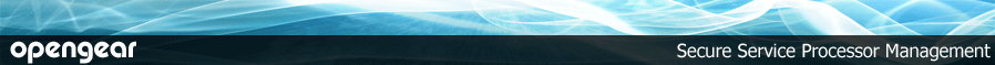 Go back to the Opengear Homepage