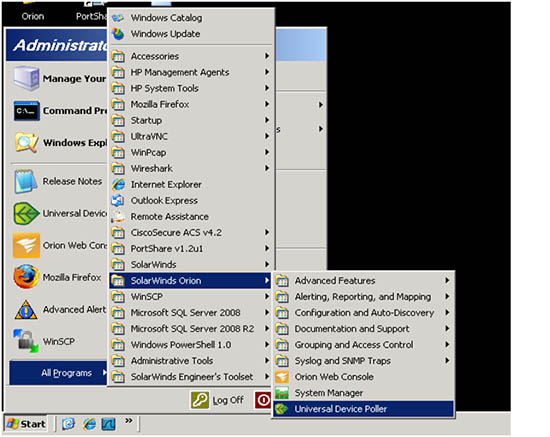 SolarWinds Orion NPM