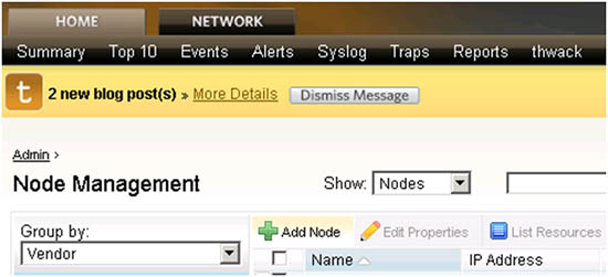 SolarWinds Orion NPM