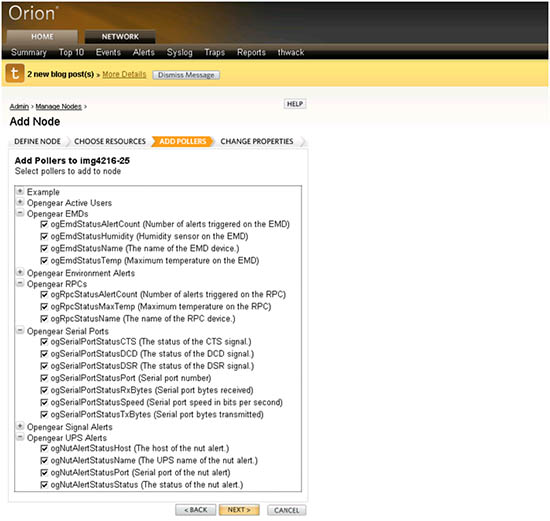 SolarWinds Orion NPM