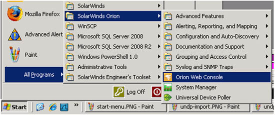 SolarWinds Orion NPM