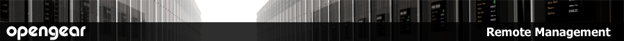 Go back to the Opengear Homepage