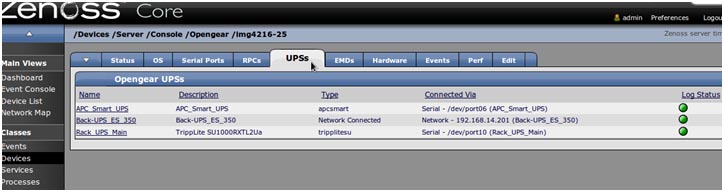 Zenoss Opengear Integration
