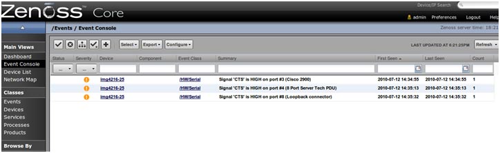 Zenoss Opengear Integration