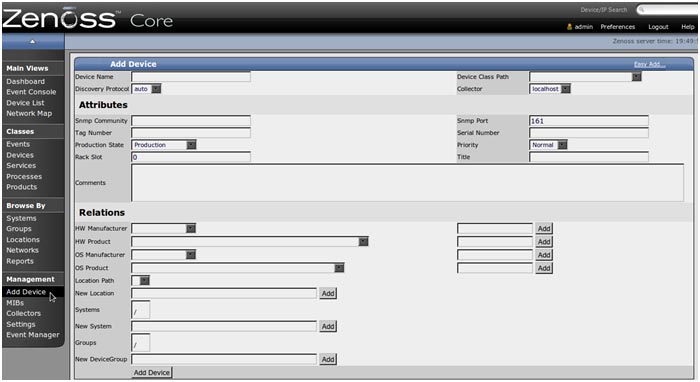 Zenoss Opengear Integration